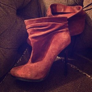 Ankle heeled aldo booties